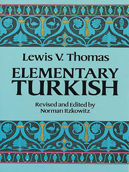 Title details for Elementary Turkish by Lewis Thomas - Available